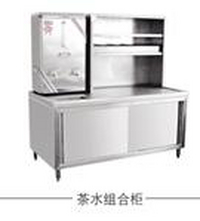 五格拉门保温售饭台.